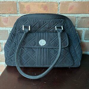 Preloved Vera Bradley Black Quilted Bag